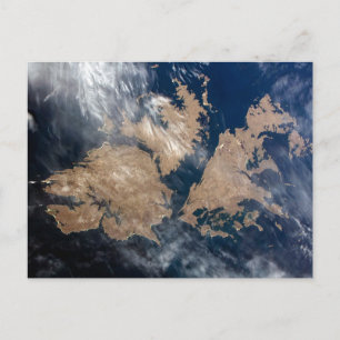 Carte Postale Les îles Falkland (îles Malvinas).