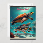 Carte Postale Les îles Hawaii Lanai Aloha (Devant / Derrière)