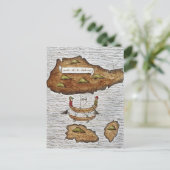 CARTE POSTALE LES ÎLES LADRONE (Debout devant)