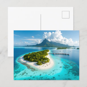 Carte Postale Les îles Maldives