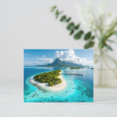 Carte Postale Les îles Maldives (Debout devant)