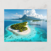 Carte Postale Les îles Maldives (Devant)