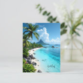 Carte Postale Les îles Maldives (Debout devant)