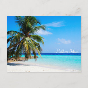 Carte Postale Les îles Maldives vacances romantique par storeman