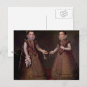 Carte Postale Les Infantas Isabella Clara Eugenia (Devant / Derrière)