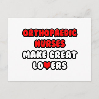 Carte Postale Les infirmières orthopédiques font de grands amour