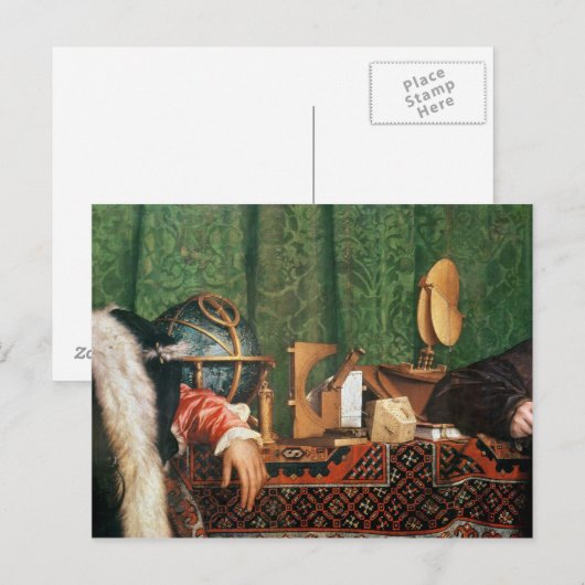 Carte Postale Les instruments astronomiques (Devant / Derrière)