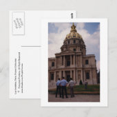 Carte Postale Les Invalides (Devant / Derrière)