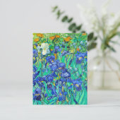 Carte Postale Les Iris de Van Gogh (Debout devant)
