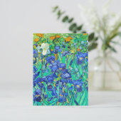 Carte Postale Les Iris de Van Gogh (Debout devant)