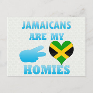 Carte Postale Les Jamaïcains sont mes Hommes