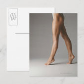 Carte Postale Les jambes de la femme (Devant / Derrière)