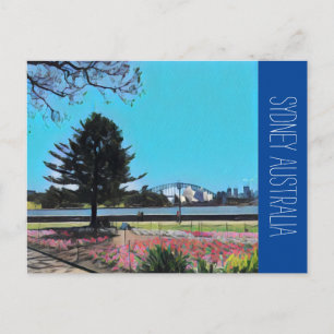 Carte Postale les jardins botaniques de sydney