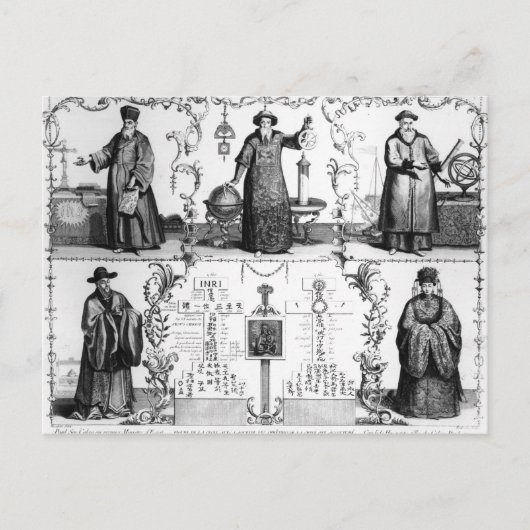 Carte Postale Les Jésuites en Chine (Devant)