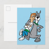 Carte Postale Les Jetsons | George & Astro Buddies (Devant / Derrière)