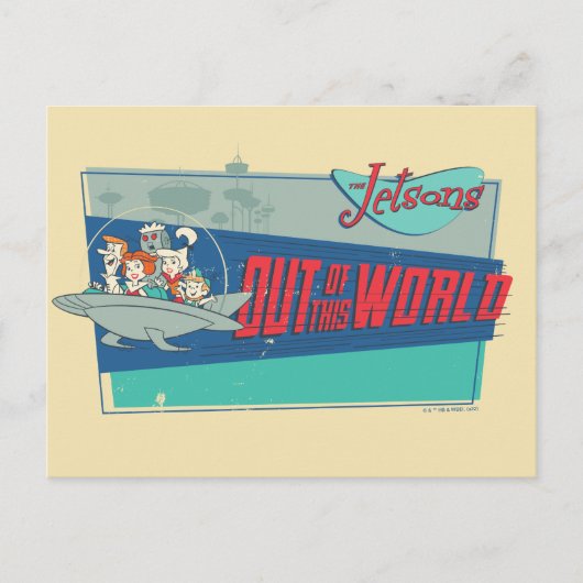 Carte Postale Les Jetsons | Hors de ce monde (Devant)