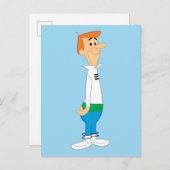 Carte Postale Les Jetsons | Rencontrez George Jetson (Devant / Derrière)