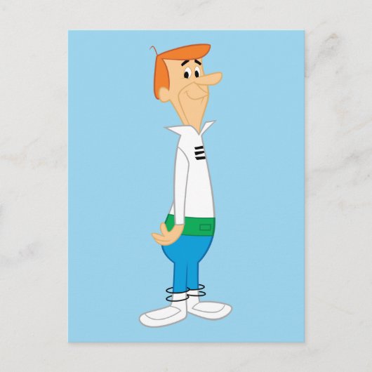 Carte Postale Les Jetsons | Rencontrez George Jetson (Devant)