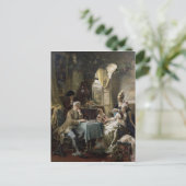 Carte Postale Les joueurs d'échecs, 1887 2 (Debout devant)