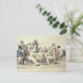 Carte Postale Les journaux (Debout devant)