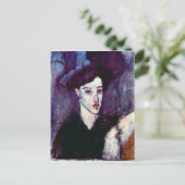 Carte Postale Les juifs par Amedeo Modigliani (Debout devant)