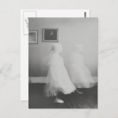 Carte Postale Les jumeaux fantômes dans le couloir (Devant / Derrière)