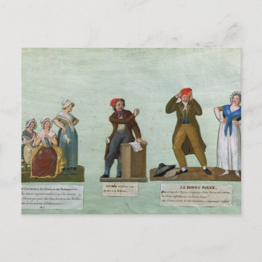 Carte Postale Les Knitters Jacobin (Devant)