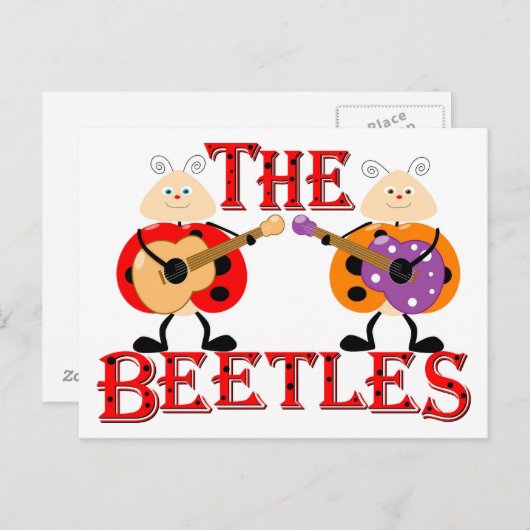 Carte Postale Les Ladybugs (Devant / Derrière)