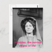 Carte Postale Les lances - les bandes de service de la vie! (Devant / Derrière)