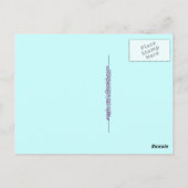 Carte Postale Les lapins de Fantasyland : un conte de lièvre (Dos)