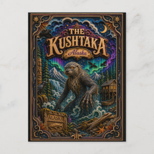 Carte Postale Les légendes de Kushtaka Alaska Popcut