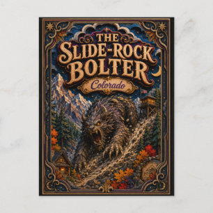 Carte Postale Les Légendes du Colorado Slide-Rock Bolter Popcut