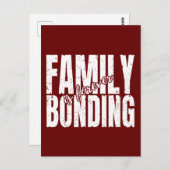 Carte Postale les liens familiaux sont éternels (Devant / Derrière)