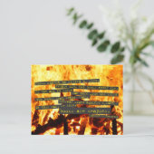 Carte Postale Les livres sont des armes (Debout devant)