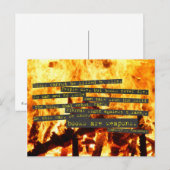 Carte Postale Les livres sont des armes (Devant / Derrière)