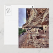 Carte Postale Les Logements de Mesa Verde Cliff (Devant / Derrière)