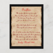 Carte Postale Les lucioles (Devant)