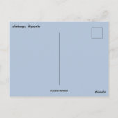 Carte Postale Les lumières dans le Mutungo Ouganda (Dos)