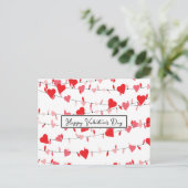 Carte Postale Les lumières de la Saint Valentin (Debout devant)