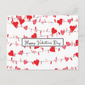 Carte Postale Les lumières de la Saint Valentin (Devant)