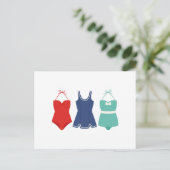 Carte Postale Les maillots de bain (Debout devant)