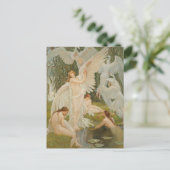 Carte Postale Les Maïs de Swan par Walter Crane (Debout devant)