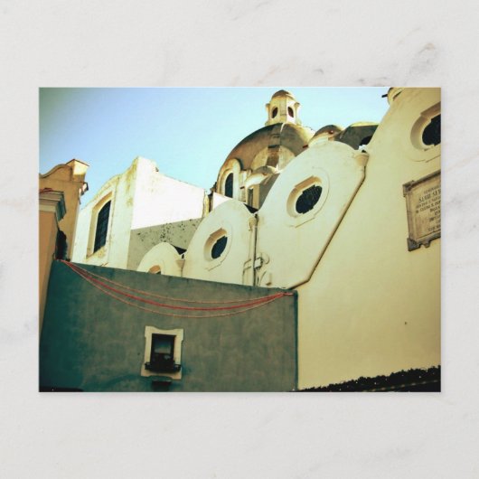 Carte Postale Les maisons de Capri (Devant)