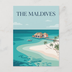 Carte Postale Les Maldives