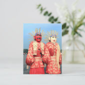 Carte Postale Les marionnettes Ondel Jakarta (Debout devant)