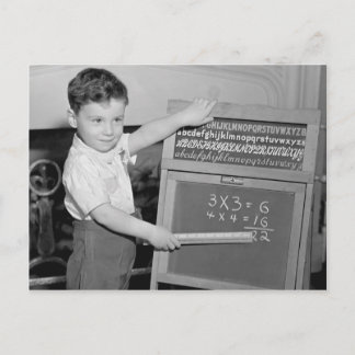 Carte Postale Les maths sont faciles