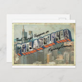Carte Postale Les mauvaises choses se sont produites à Philadelp (Devant / Derrière)