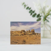 Carte Postale Les mauvaises terres du Nouveau-Mexique (Debout devant)