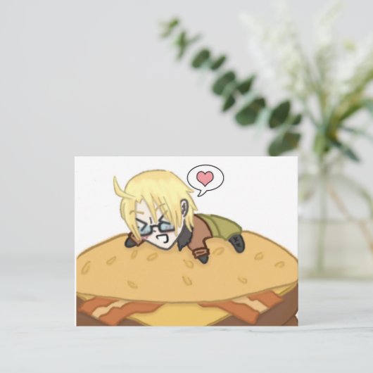 Carte Postale Les meilleures choses (Debout devant)