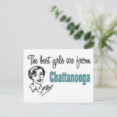 Carte Postale Les meilleures filles sont de Chattanooga (Debout devant)